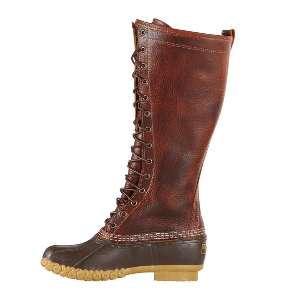LL Bean Shearling Signature Bean Boots 16"